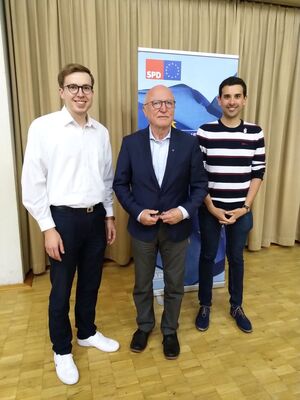 Christian Holzer, Joe Weidenholzer und Patrick Diebold